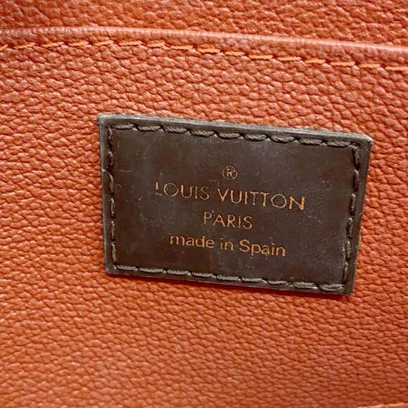 Louis Vuitton Damier Pochette Tick PM N47516 Ebene Women's Bag/Pouch - Picture 5 of 11